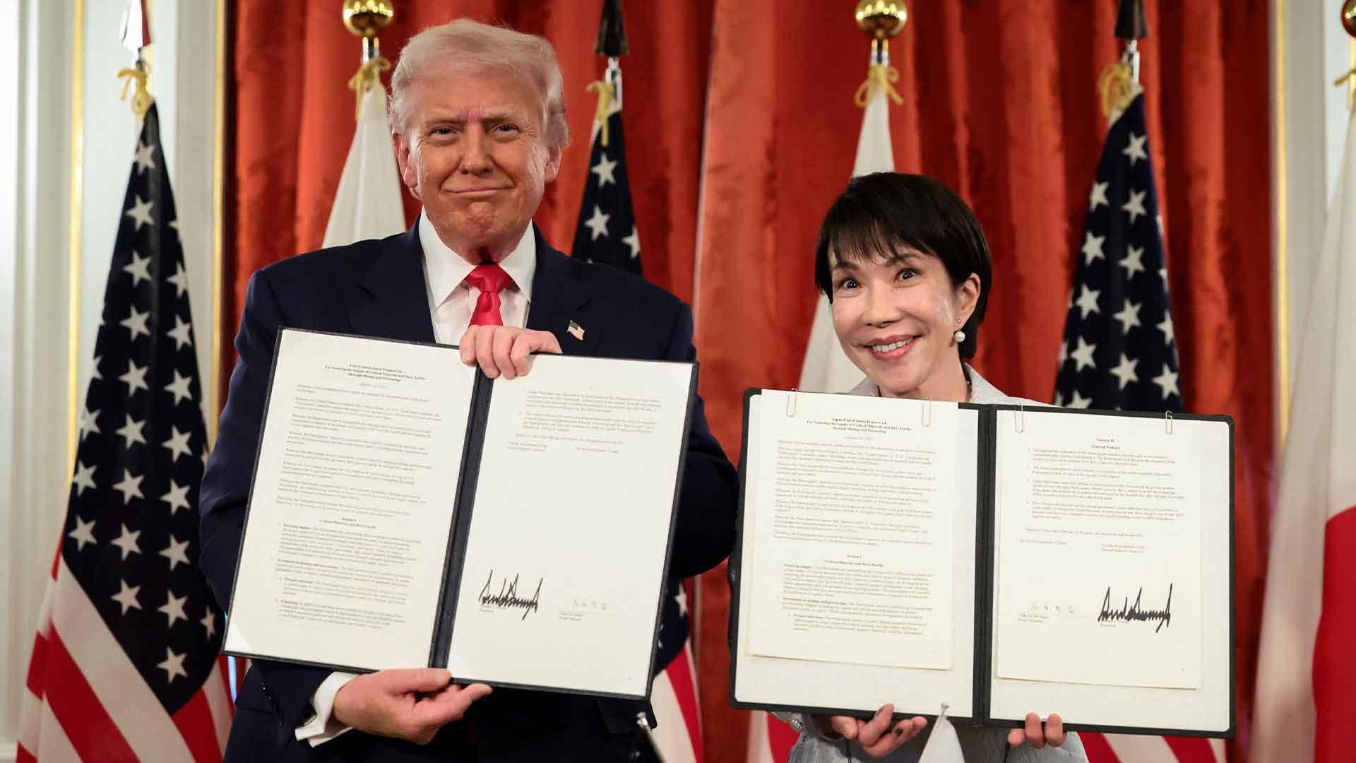 트럼프·다카이치, 첫 정상온라인카지노 순위 온카판…핵항모 시찰도