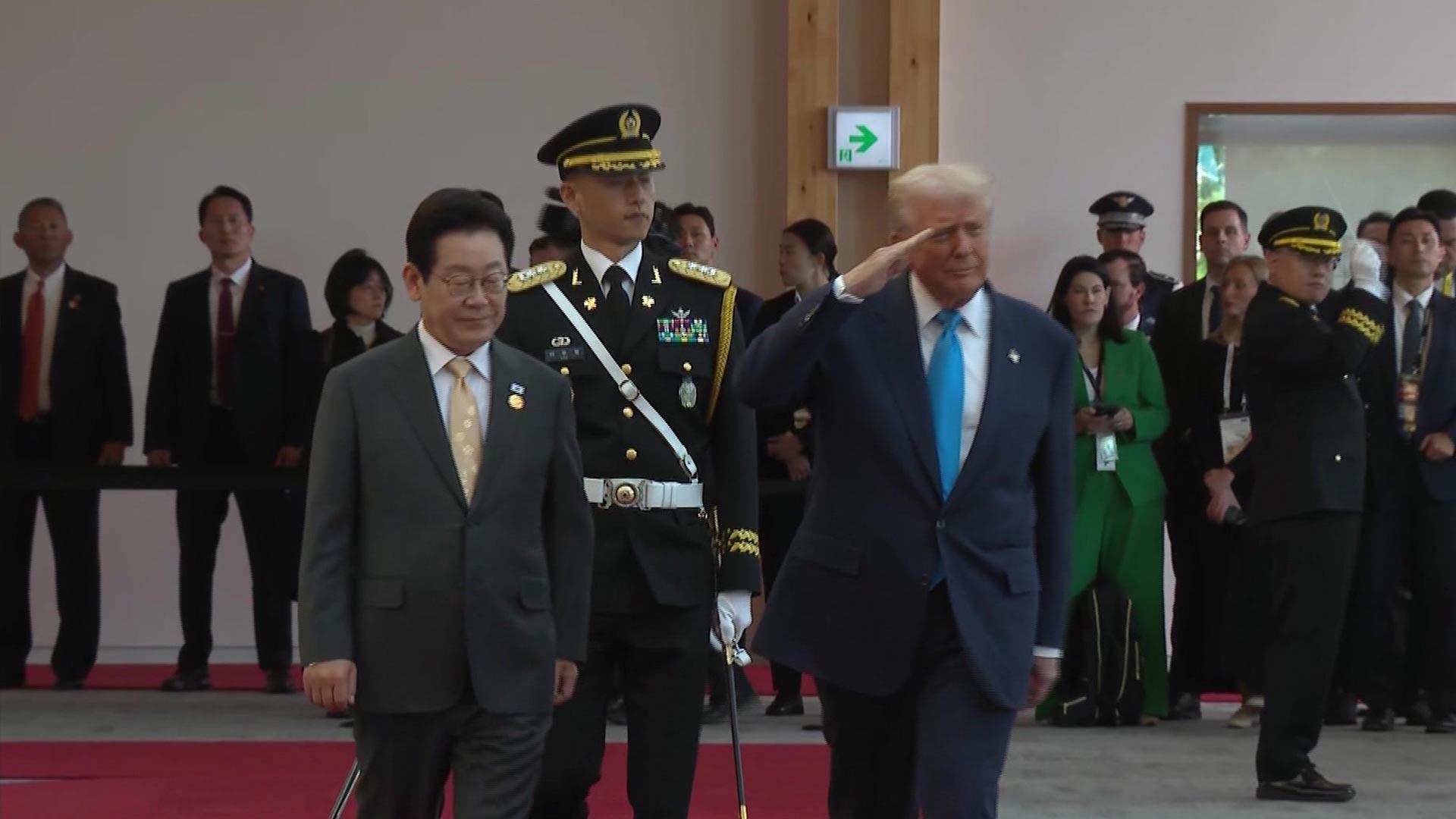 [현장영상] 한미 마틴게일배팅, 경주박물관서 공식환영식