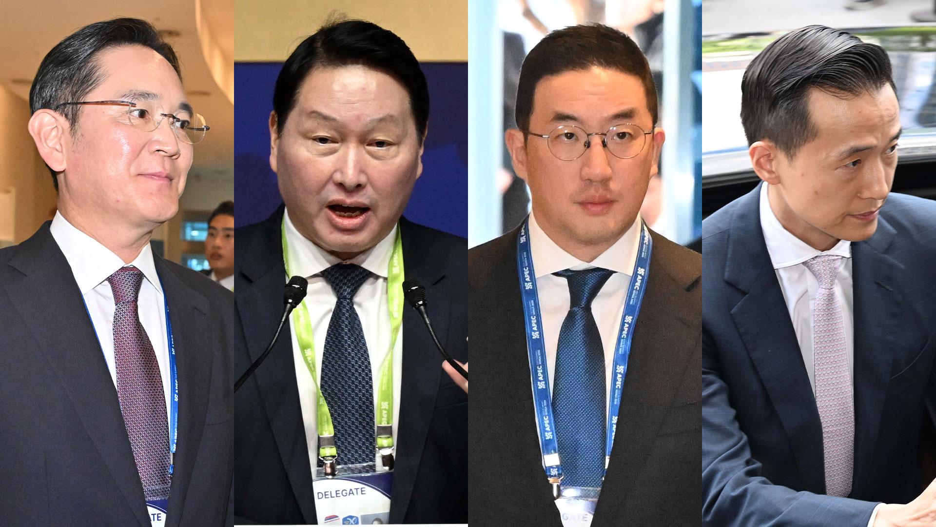 4대 그룹 총수 등 한국 no 1 온라인카지노인들, 시진핑과 회동 예정