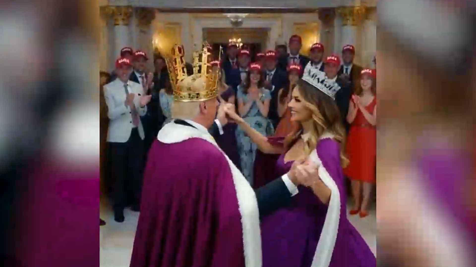 '신라 금관' 쓰고 춤추는 온라인카지노 가입코드…AI 영상 확산