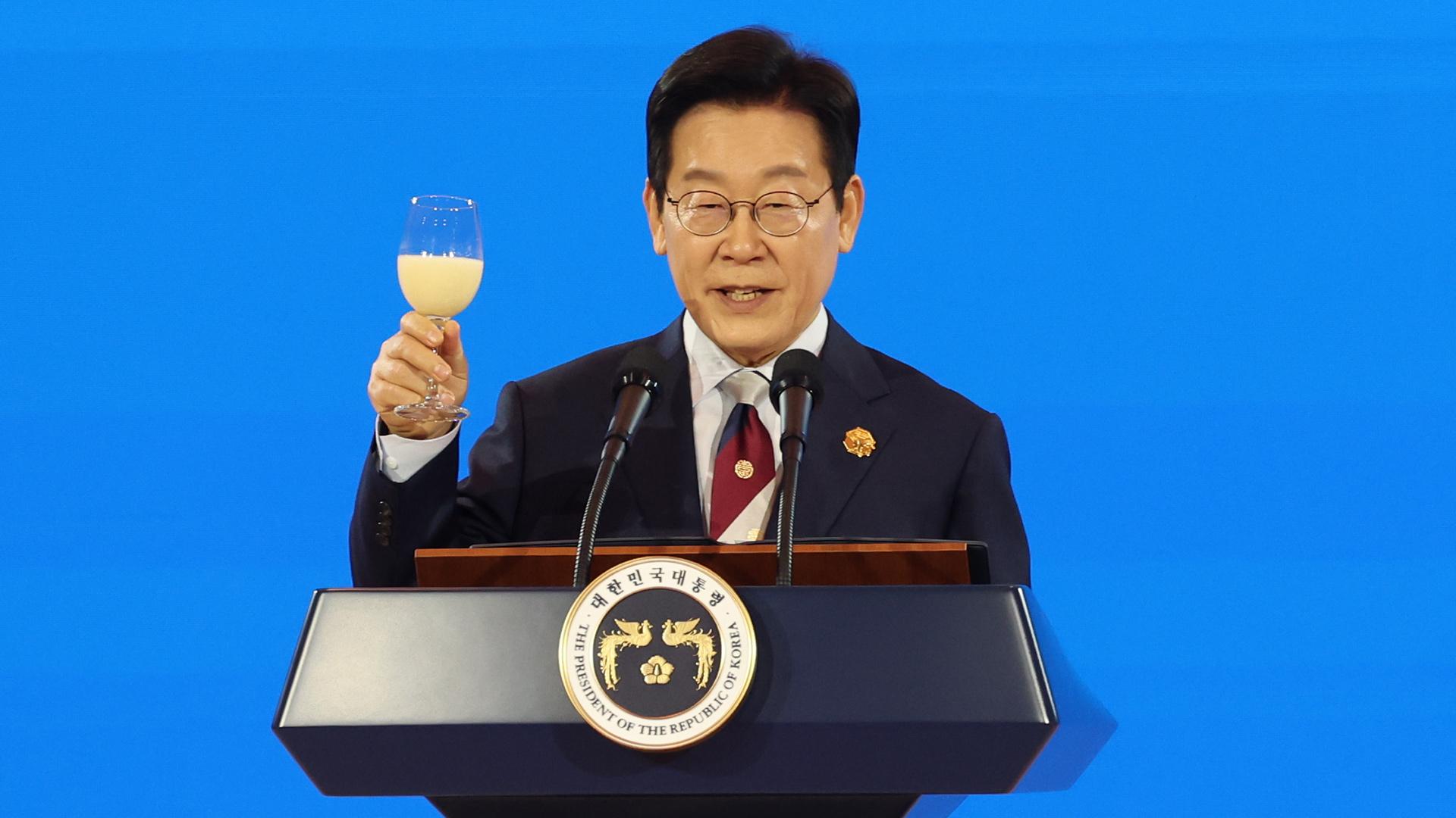 [현장연결] 이 대통령, 온라인카지노 벌금 벳위즈 만찬 '환영사'…"공동 번영 만들어가야"