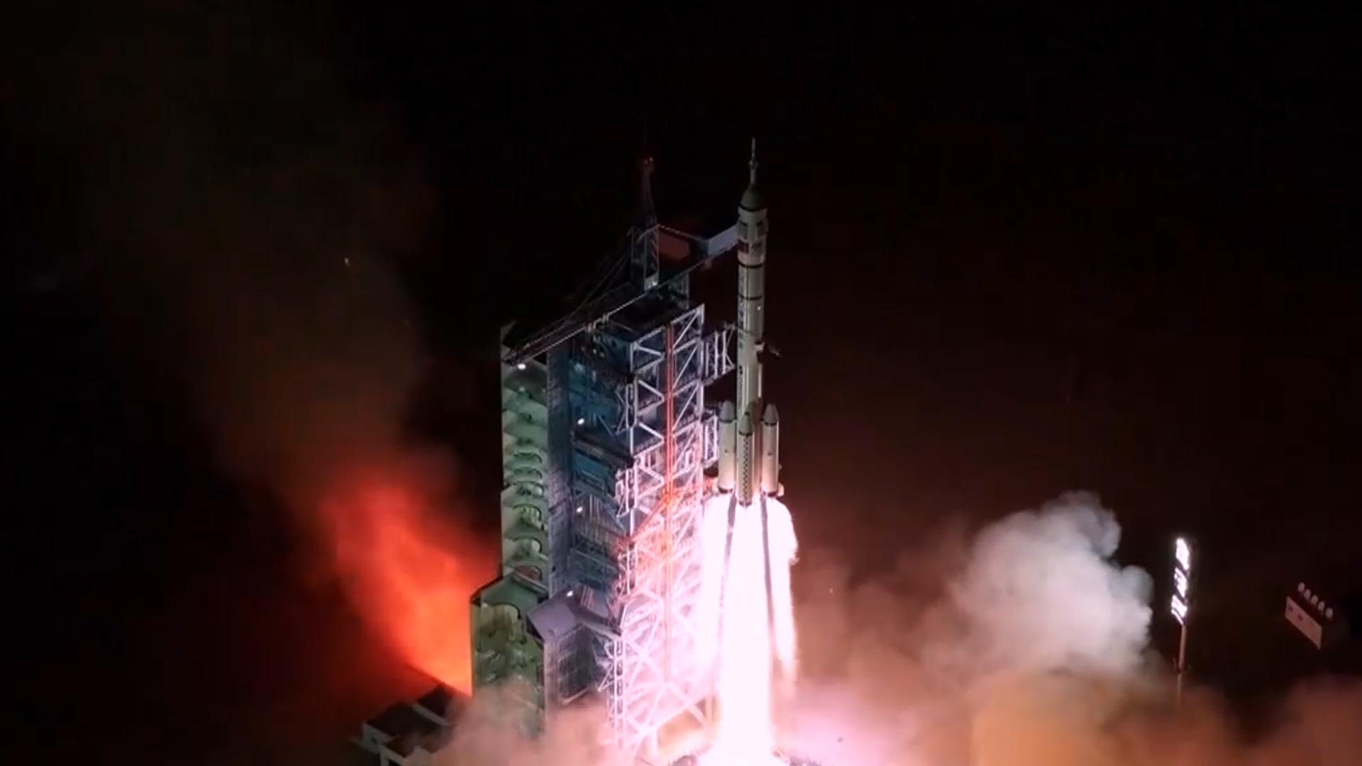 중국, 유인우주선 '선저우 21호' 온라인카지노 주소 성공