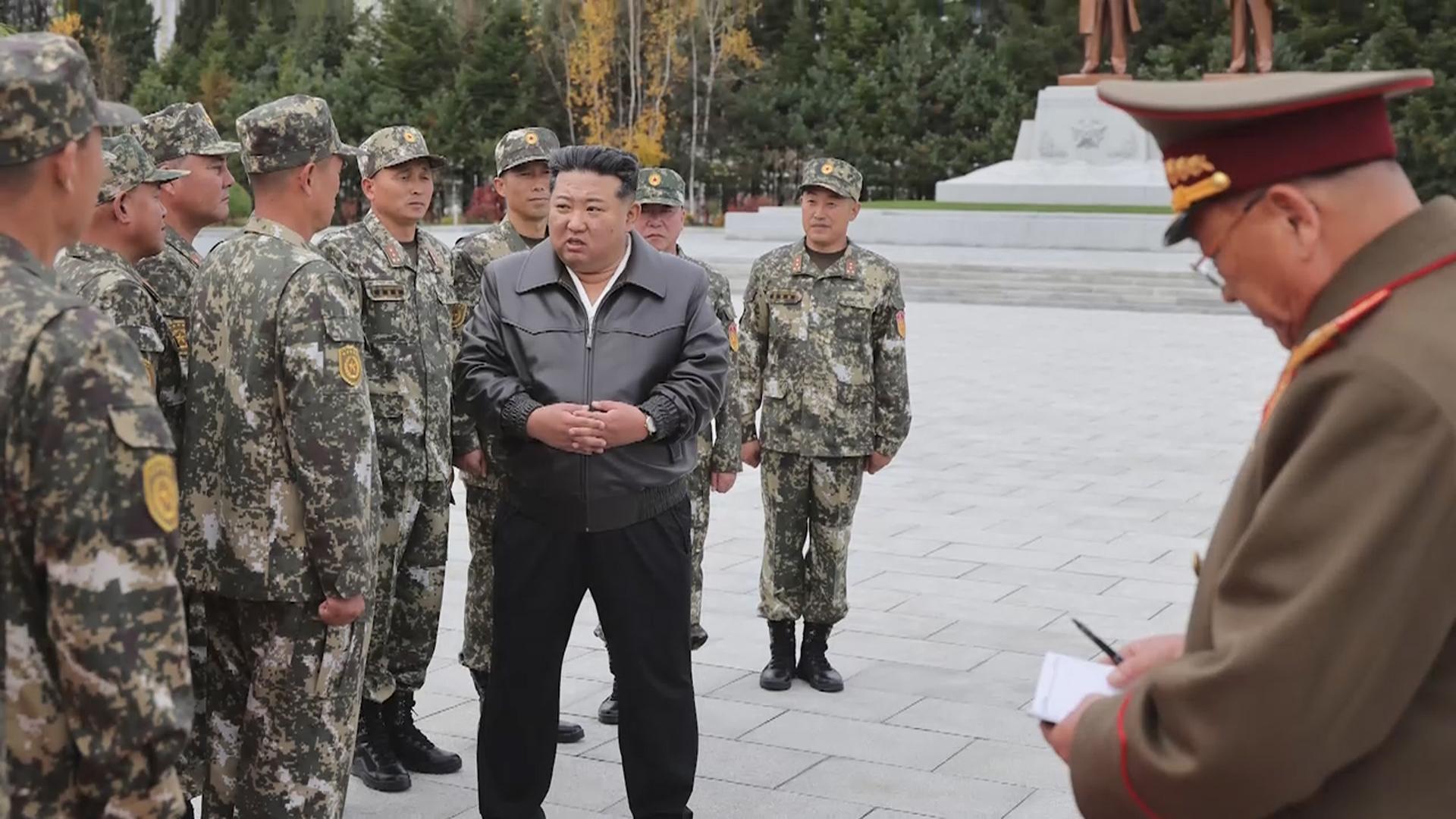 김정은, 한중 정상회담 당일 '러 파병 부대' 시찰