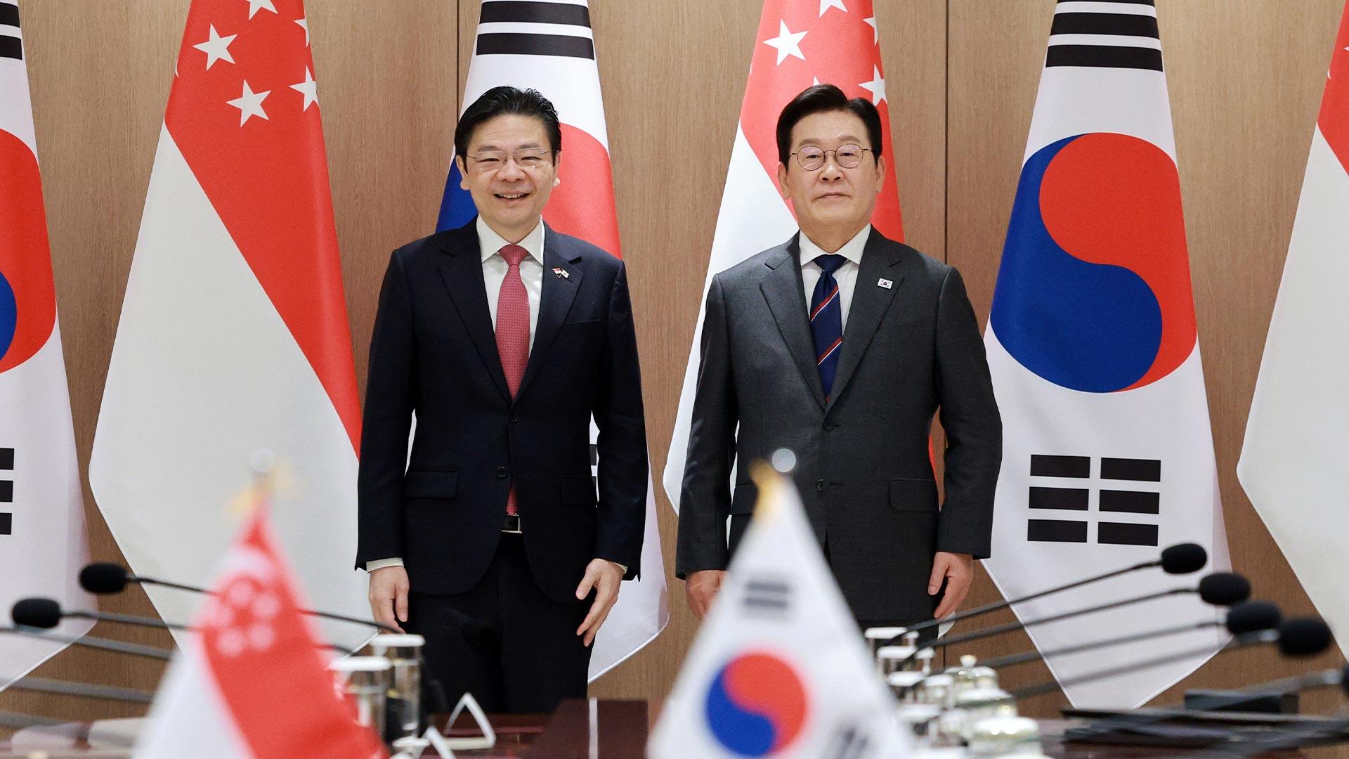 이 대통령, 계속되는 외교행보…싱가포르와 전략적 동반자 관계로