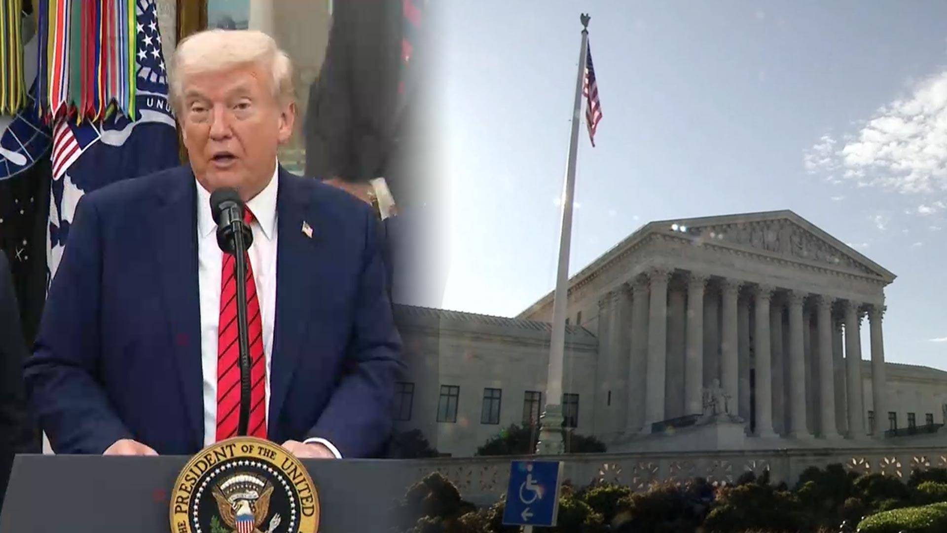 '<em class='find'트럼프</em 카지노 꽁 머니는 적법한가'…美대법원 이번 주 심리 착수