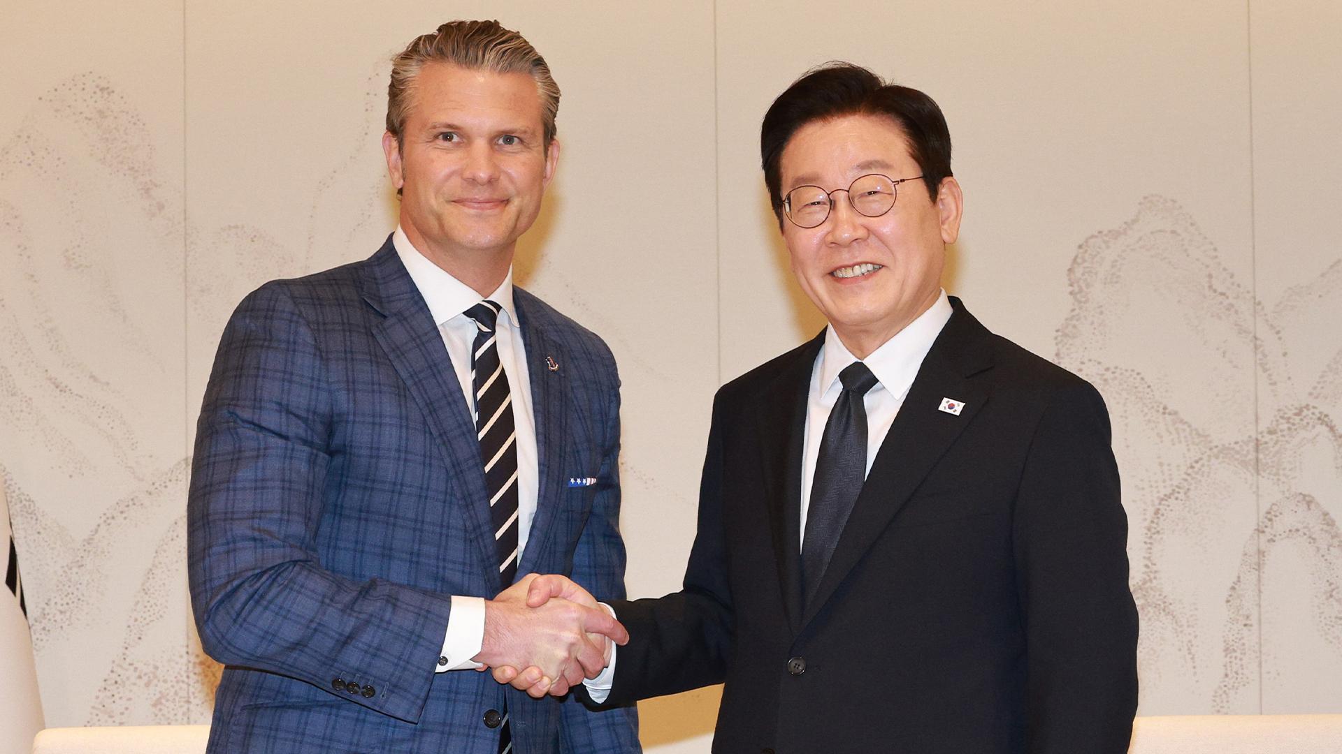 이 대통령, 헤그세스 만나 "<em class='find'온라인카지노 합법 유니벳</em 조기회복으로 동맹 심화"