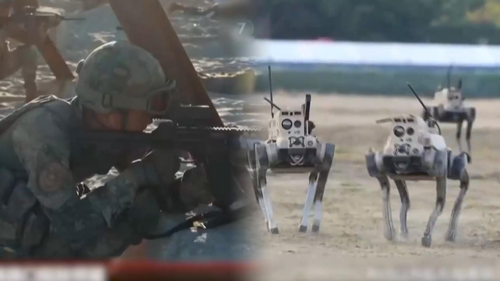 中, 온라인카지노 후기 유니88 침투훈련에 '늑대로봇'…"수천마리 투입 가능"