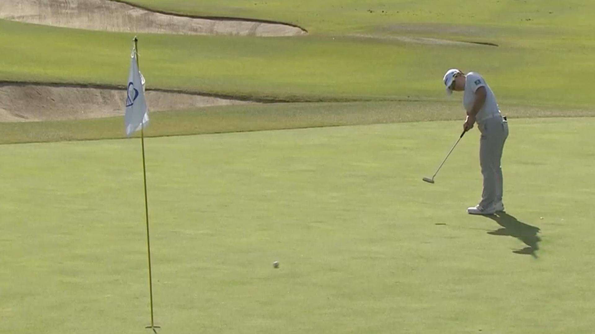 '버디만 7개' 신지애, 토토 재팬 클래식 1R 3위