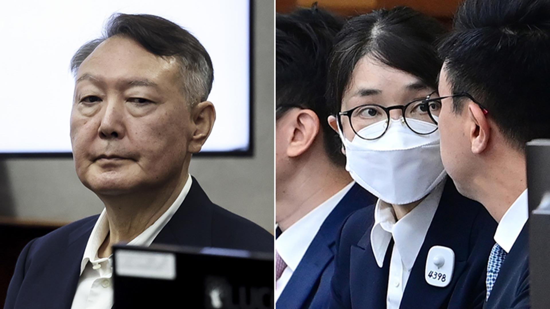 尹부부 온라인카지노 조작 벳무브 출석…해병특검 "尹 체포영장 검토"