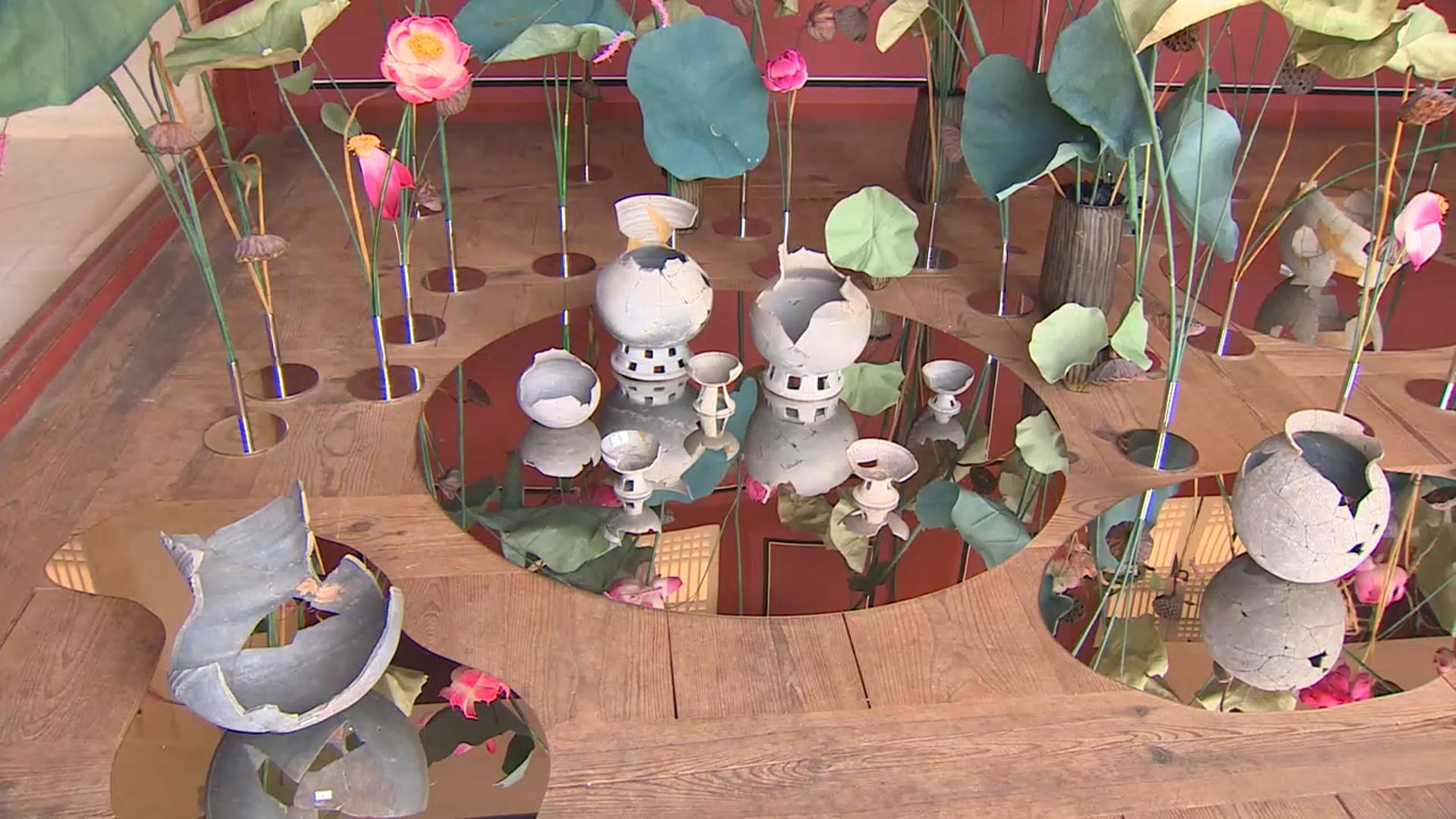 깨져버린 유물들, 덕수궁서 예술로 되살아나다