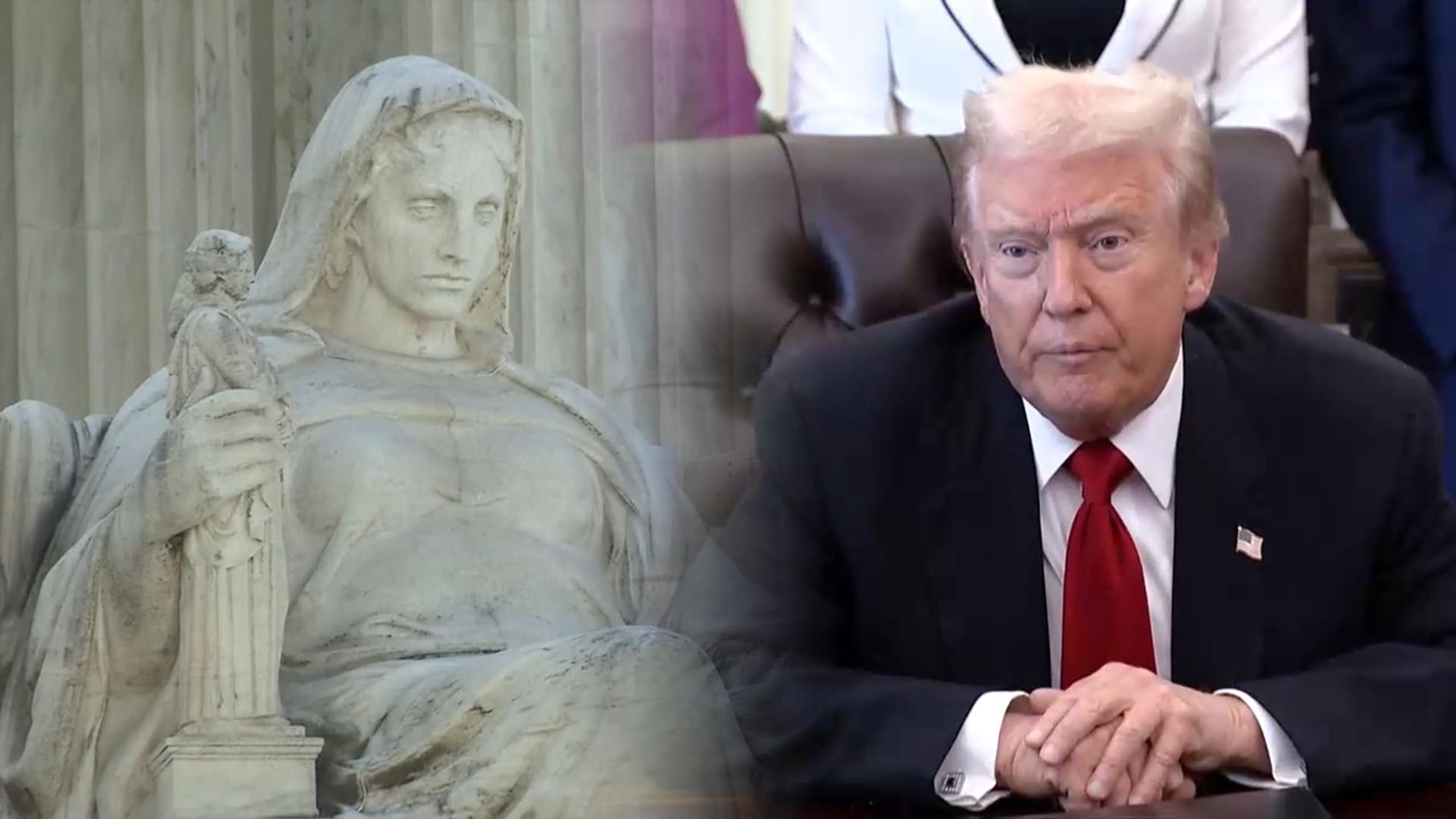 트럼프 "관세 덕에 무역 합의"…패소 시 환급 우려