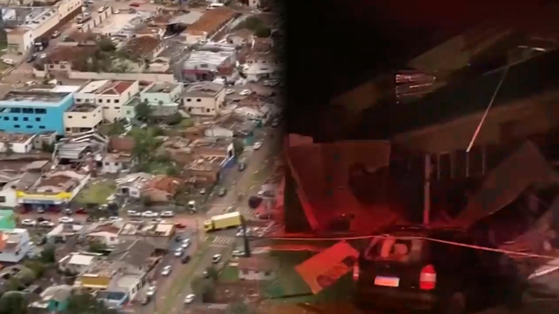 브라질서 토네이도에 최소 온라인카지노 라이센스 벳무브 사망…"건물 90% 손상"