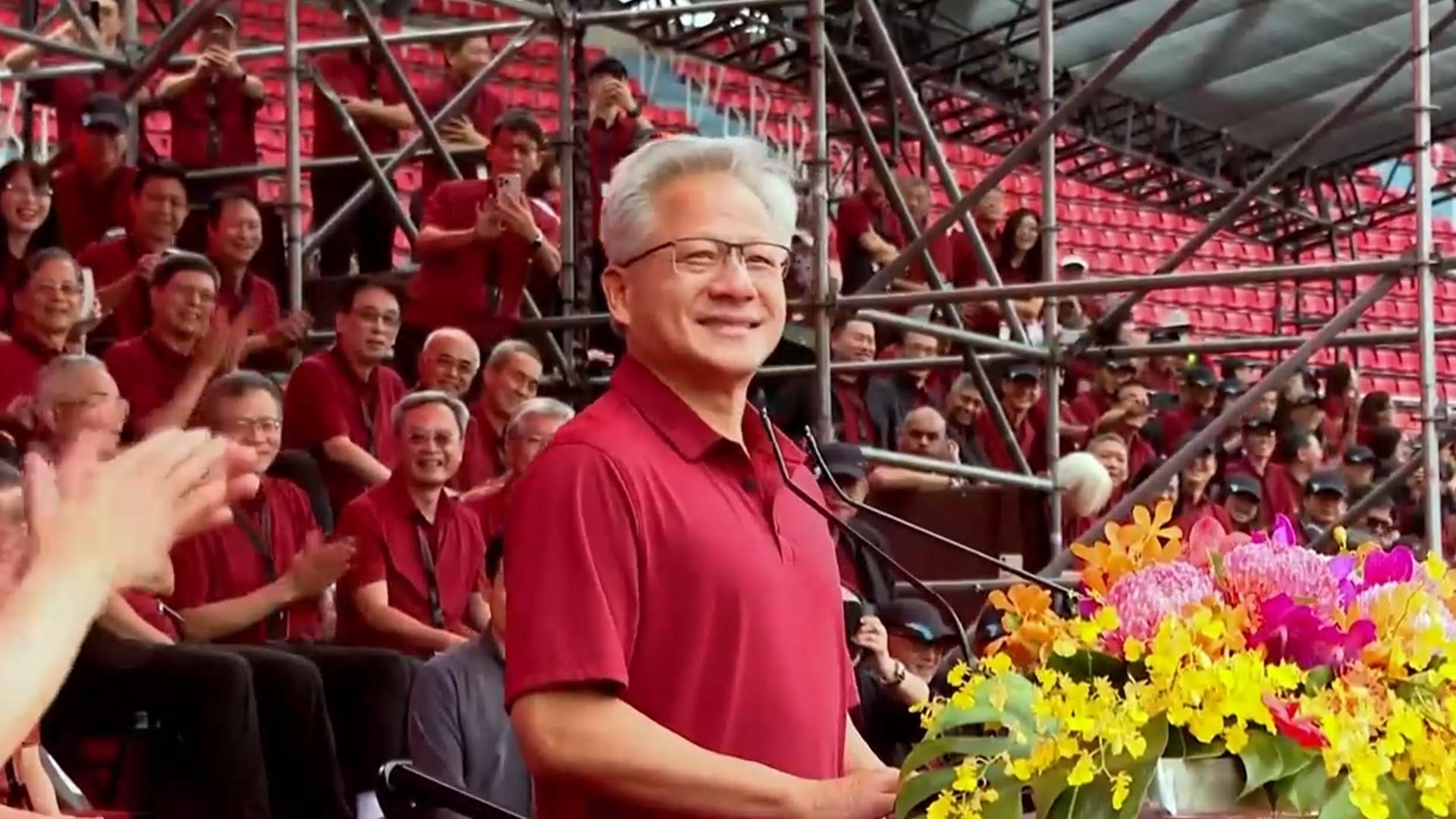 젠슨황 "온라인카지노 유니88 수요 급증…TSMC에 <em class='find'웨이퍼</em 추가 주문"