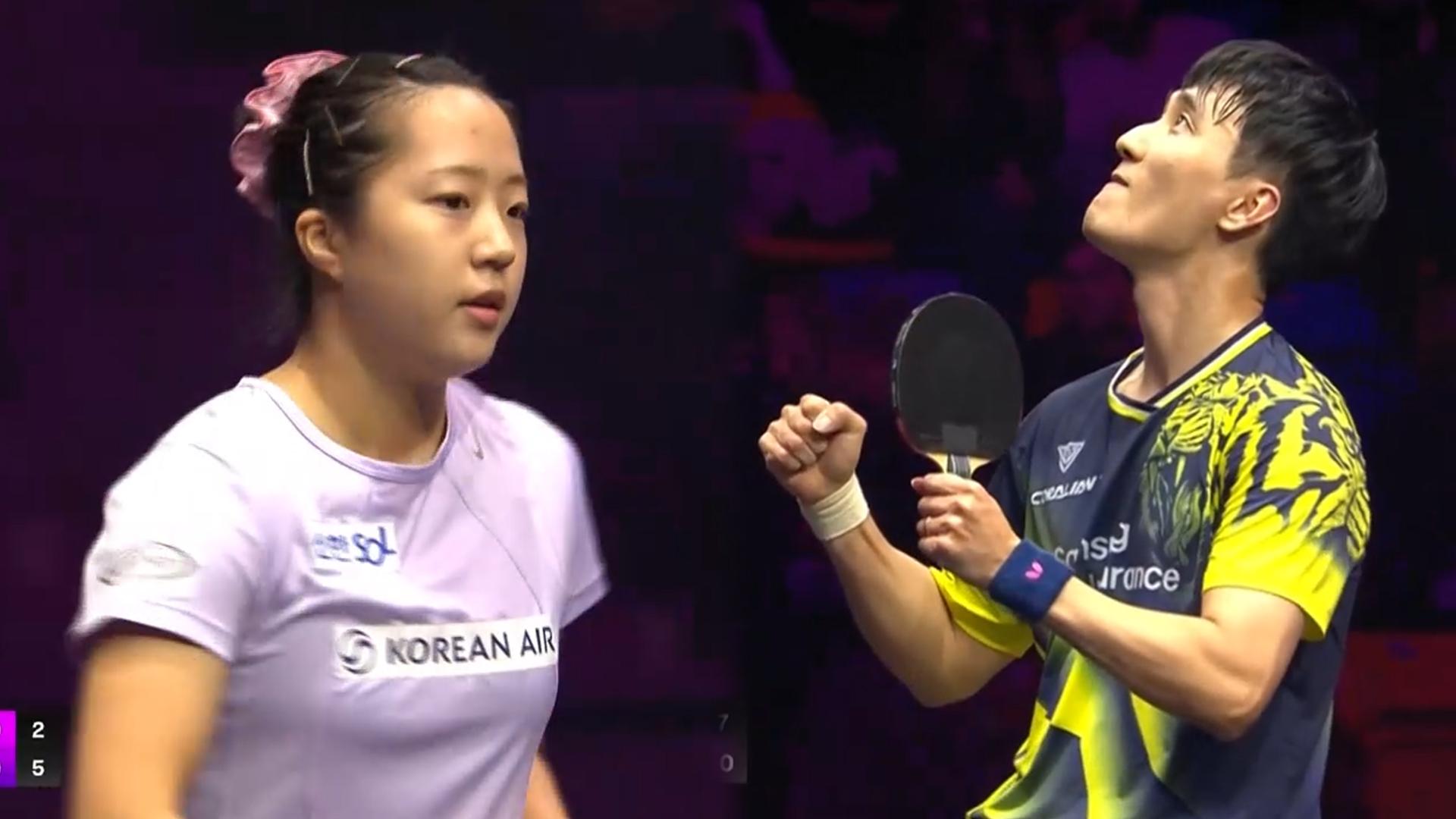 신유빈·이상수, WTT 온라인카지노 합법 사이트서 나란히 4강행