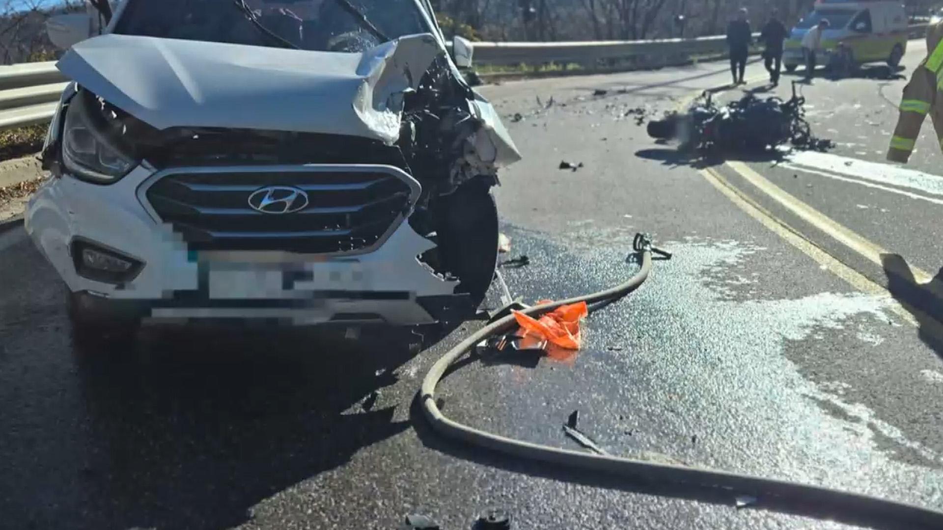 강릉 대관령옛길서 <em class='find'온라인카지노 처벌</em-SUV 충돌…1명 사망