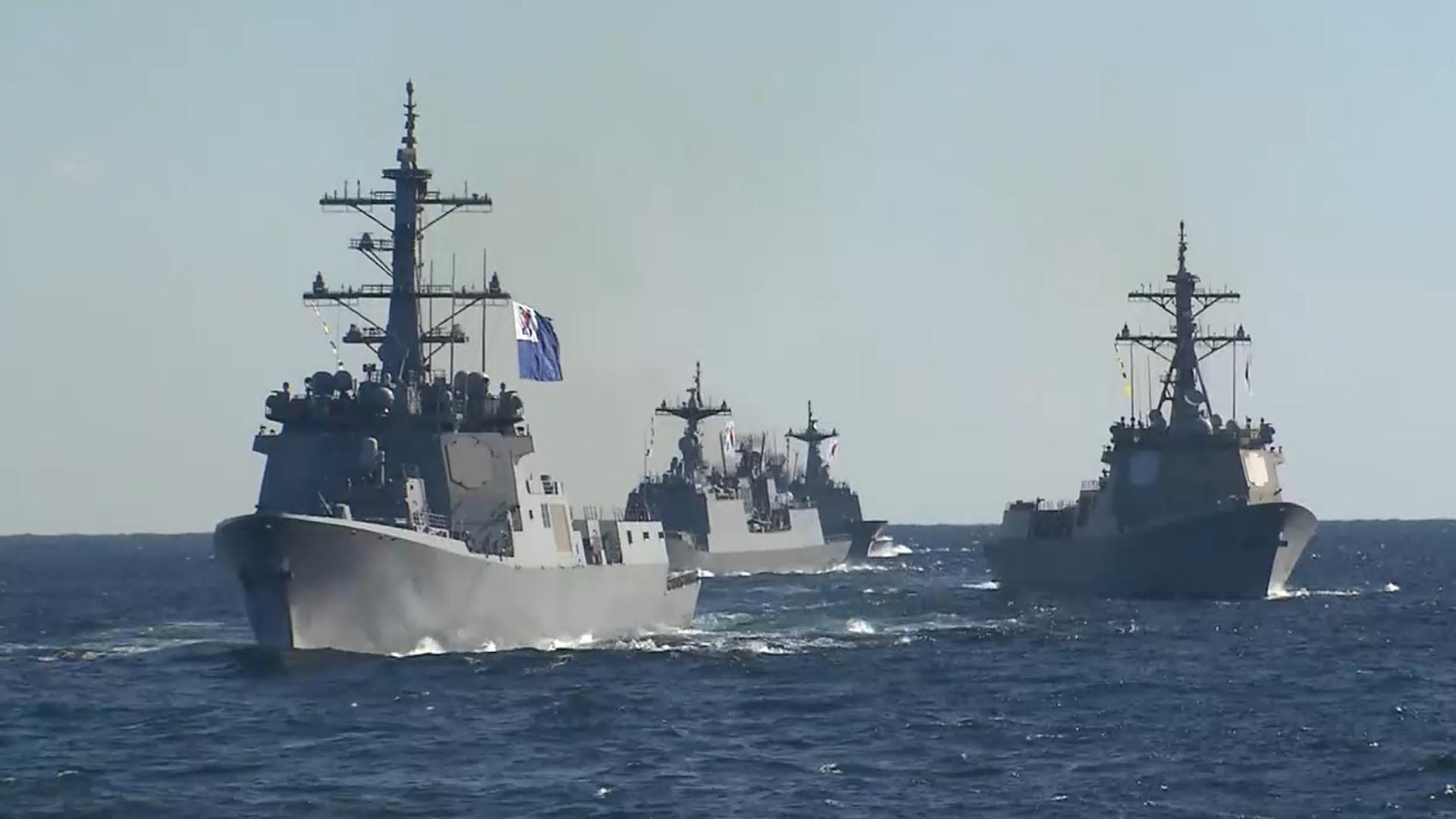 해군 기동함대사령부, 창설 후 첫 해상 기동온라인카지노 벳무브