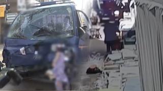 시장 돌진한 트럭에 2명 사망·18명 부상…"제동등 안들어와"
