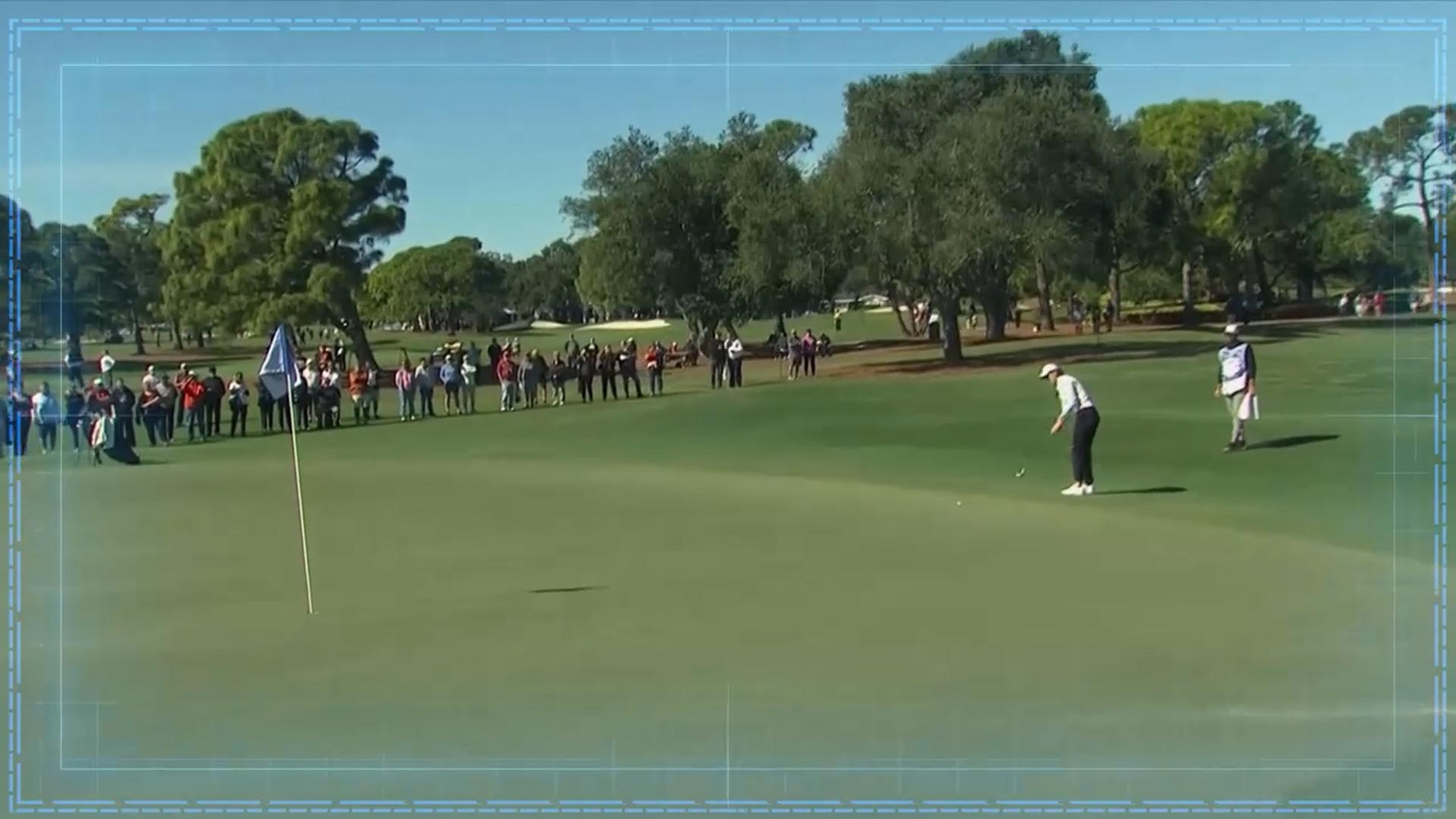 [오늘의 영상] 10m 버디 퍼트 '쏙'…신규 온라인카지노 벳무브선수가 아니라고?