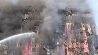 충남 천안 이랜드물류센터 불…9시간여 만에 '초진'