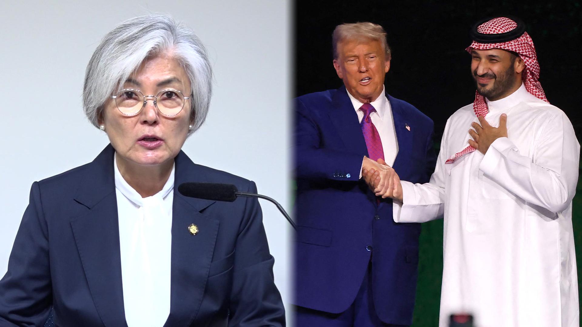 강경화, 북미온라인카지노 벳무브 조력 의지…사우디 돈보따리에 트럼프 화색