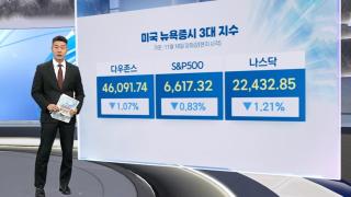 [3분증시] 뉴욕증시, 엔비디아 실적 'D-1' 기술주 또 팔자…동반 하락
