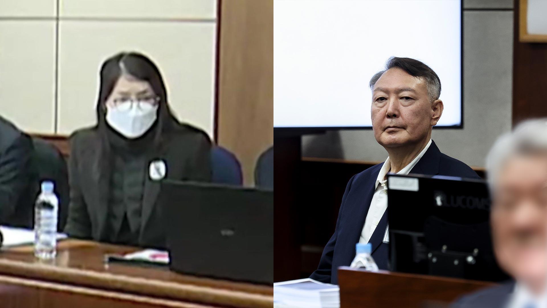 '피고인 온라인카지노 가입코드' 두 달 만에 공개…尹 증인 출석