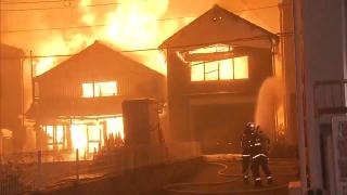 일본 오이타현 큰 불…170채 이상 타고 1명 실종