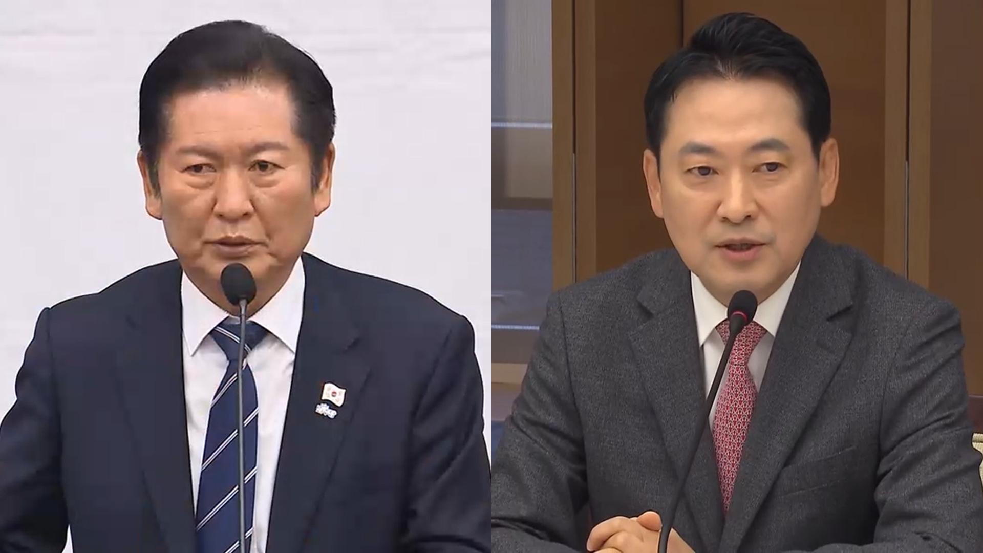 정청래, 첫 대구행…장동혁, 중진 회동서 '쓴소리'