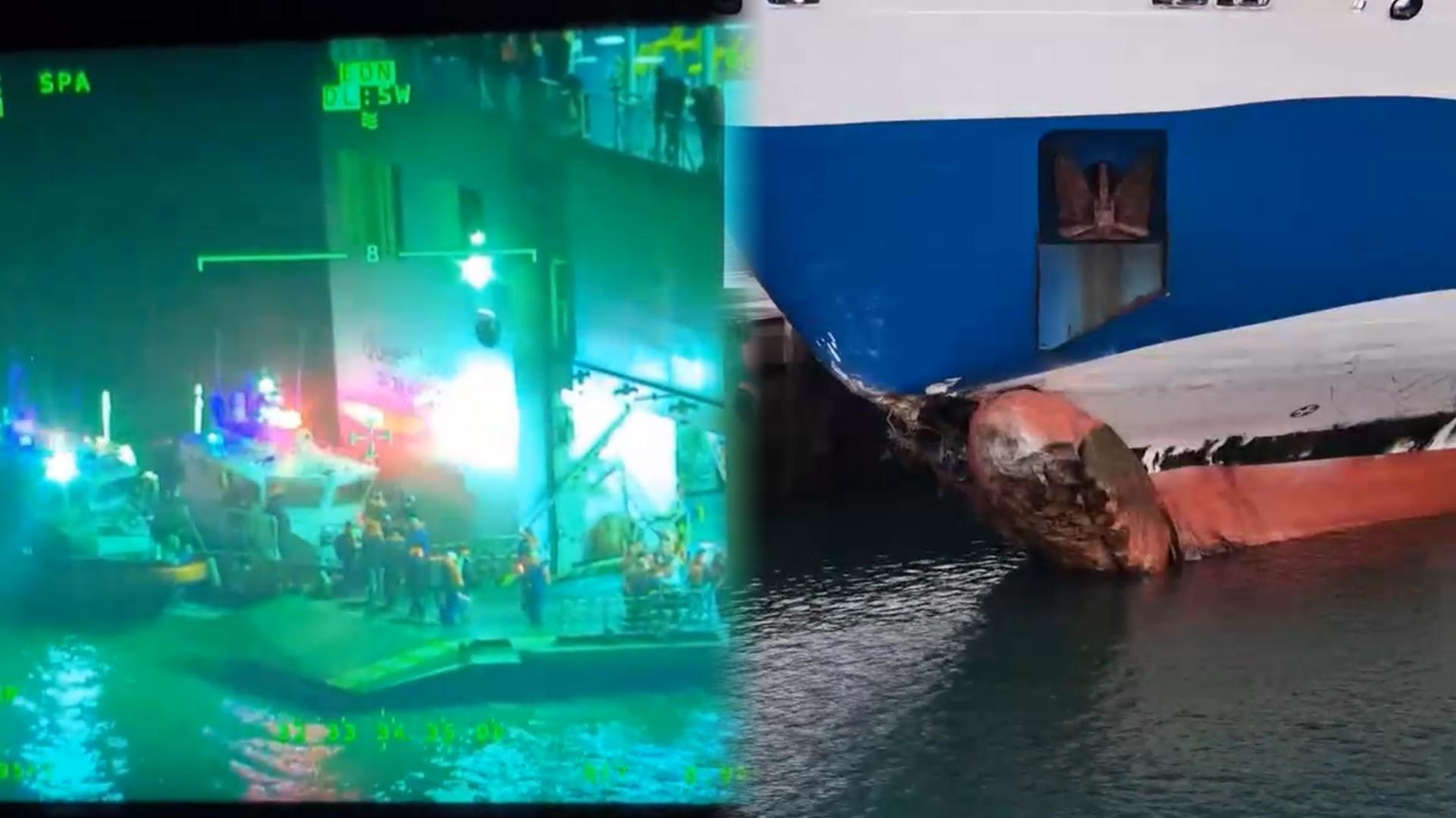 좌초 여객선 바카라 카지노 잠정 중단…사고 원인 조사