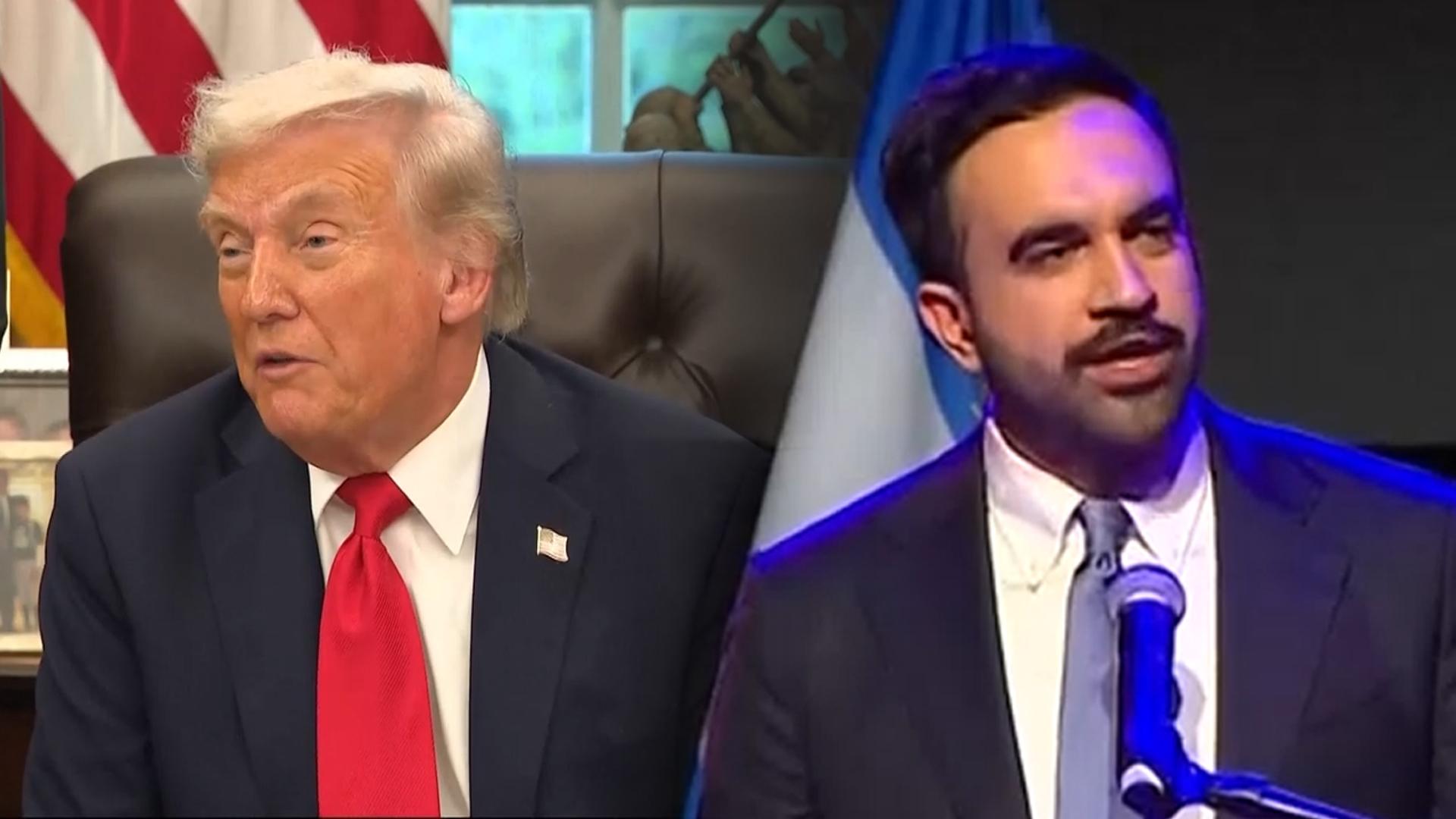 트럼프 "맘다니가 이끄는 온라인카지노 경찰서 잘 살수 있어…도울 것"