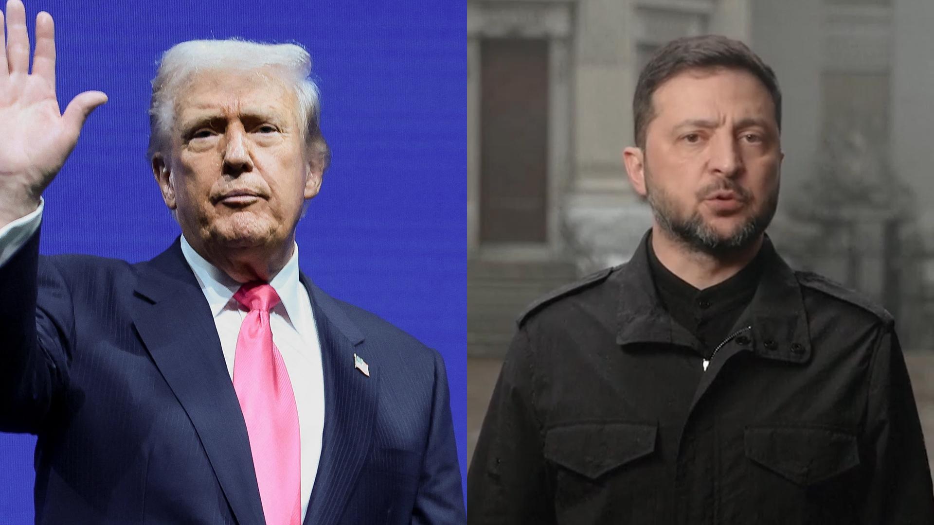 트럼프 "합의 시한, 27일"...젤렌스키 "가장 어려운 순간"