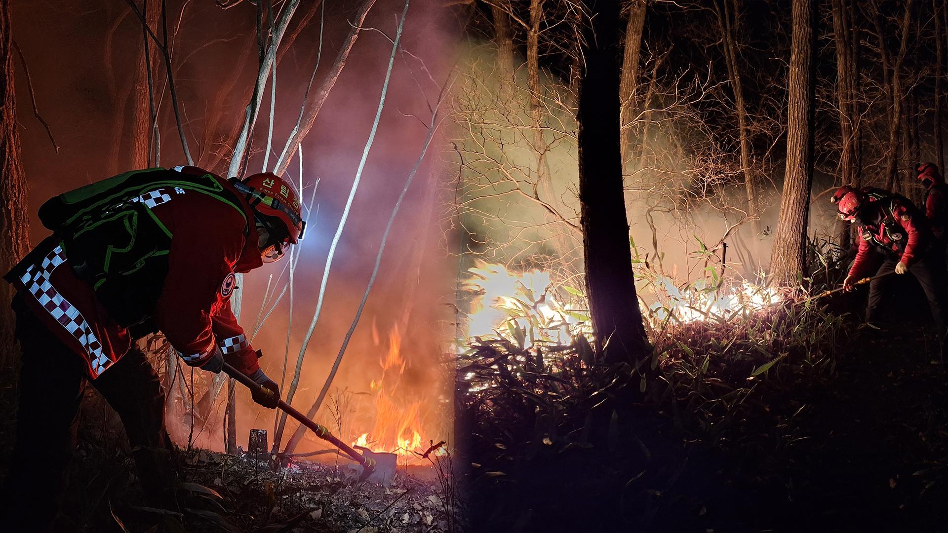 [온라인카지노 검증초점] 강원 양양 산불에 '대응 1단계'…<em class='find'헬기</em 25대 투입