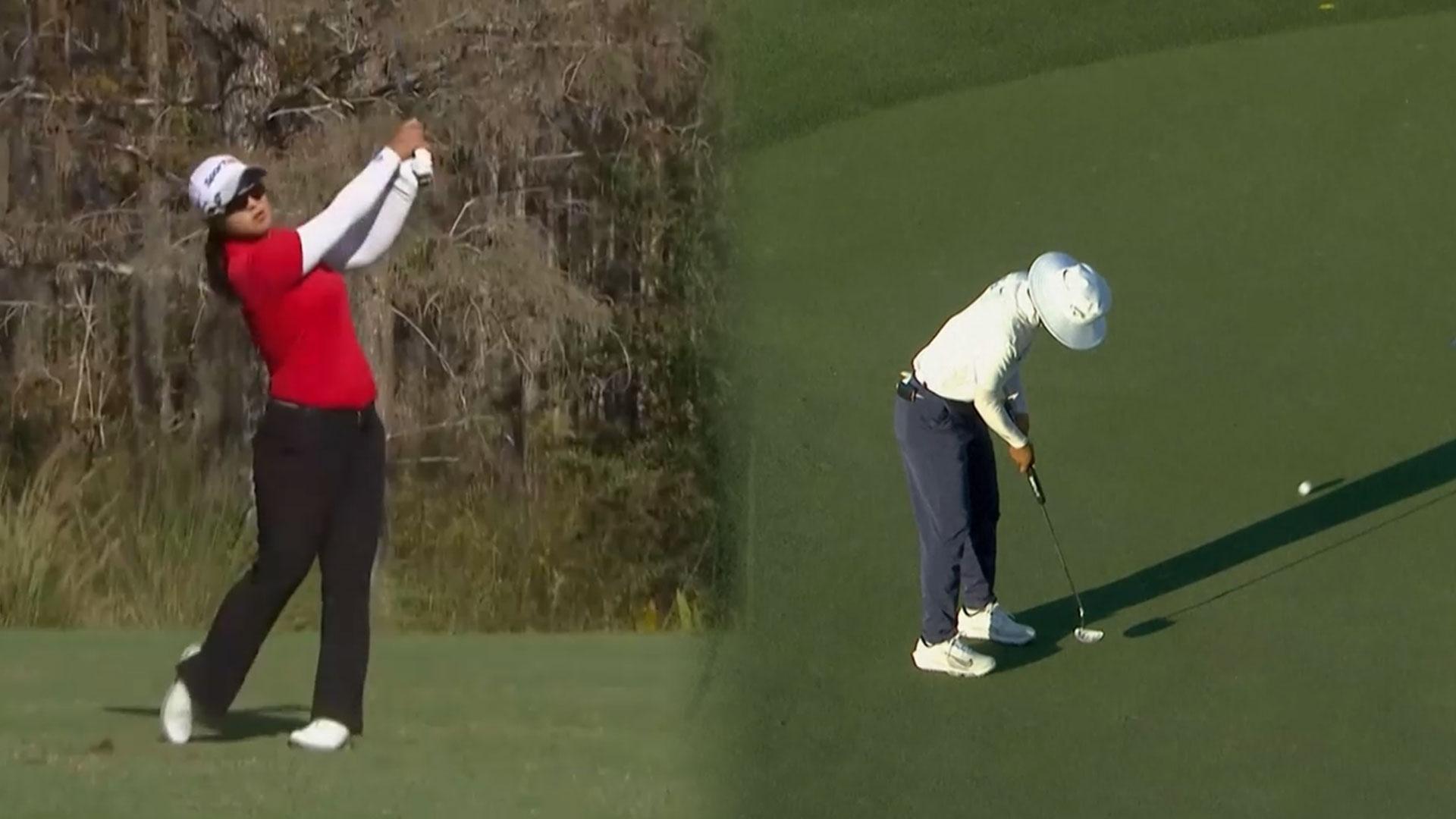 마이다스 온라인카지노 유니벳, LPGA 시즌 최종전 3R 4위…이소미 5위