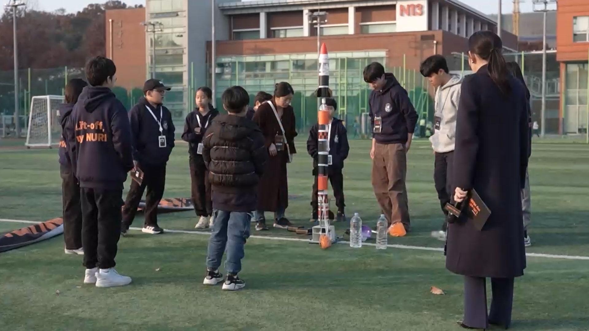 누리호 4차 발사 앞 어린이들 '나만의 <em class='find'온라인카지노 굿모닝</em' 체험