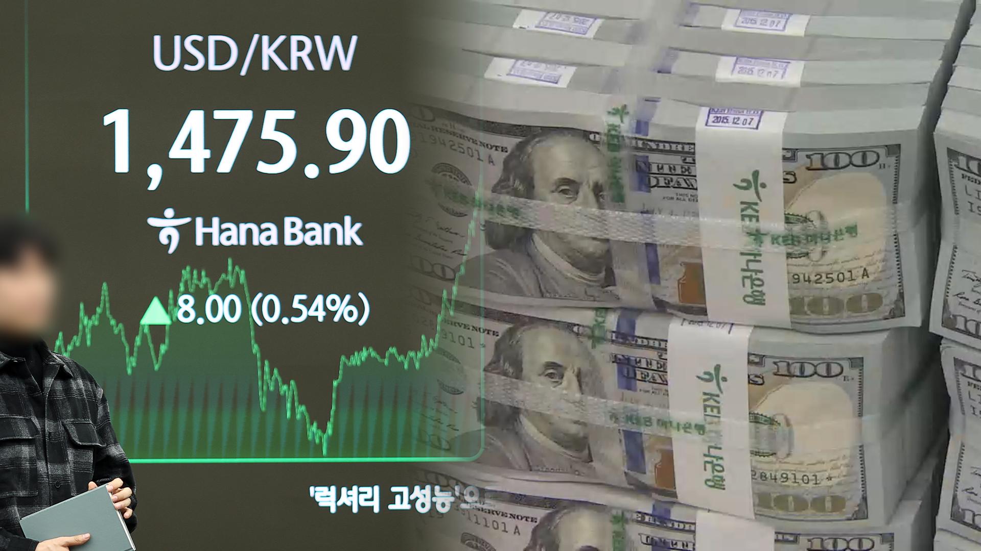 환율 고공행진…<em class='find'온라인 카지노 불법</em 가치 금융위기 이후 '최저'