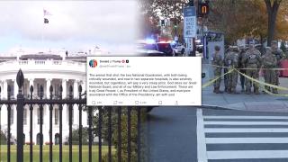 트럼프 비운 사이 백악관 인근서 총격…방위군 2명 중태
