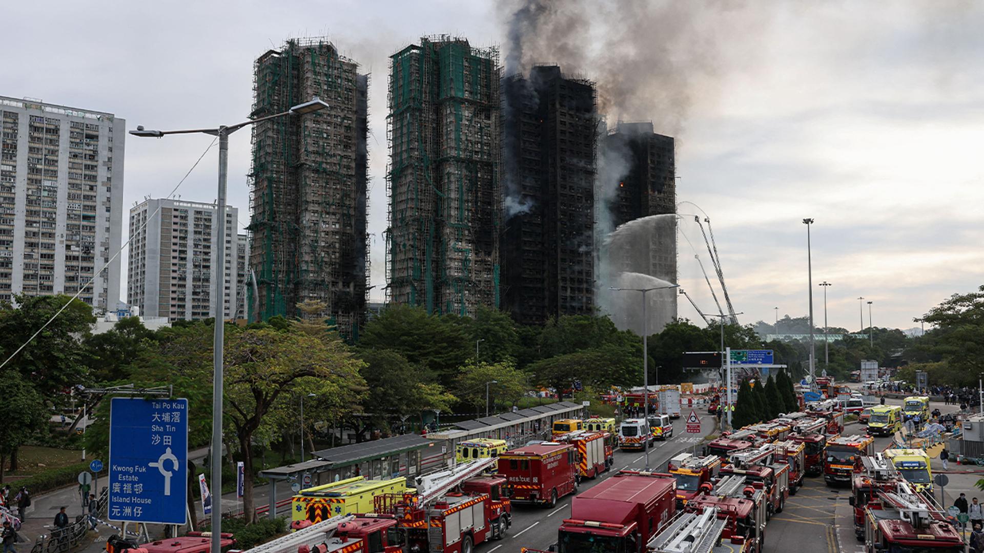 홍콩 온라인카지노 온카판 7개 동 잿더미…집집마다 진화하며 수색