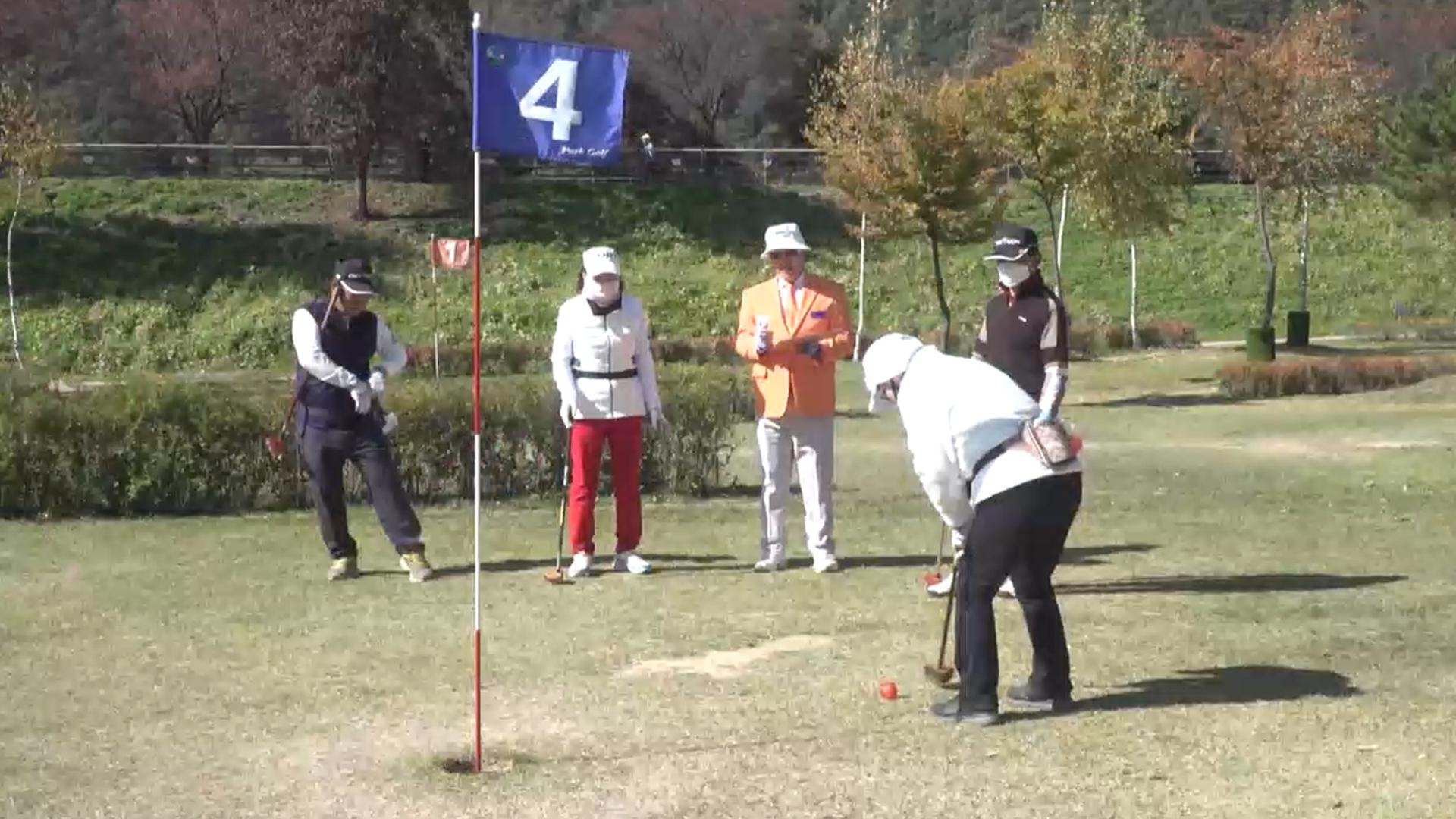 '올해 마지막 스윙' 화천 파크골프 왕중왕전 성료