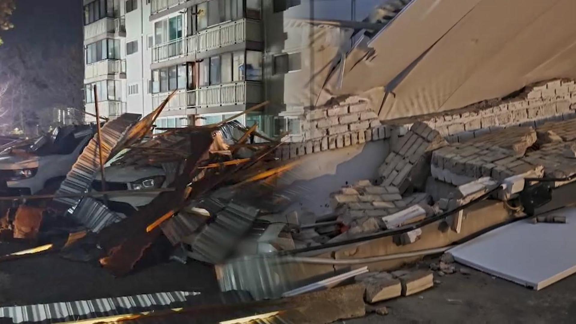 강원 동해안 밤사이 강풍 온라인카지노사이트 잇따라…인명온라인카지노사이트 없어