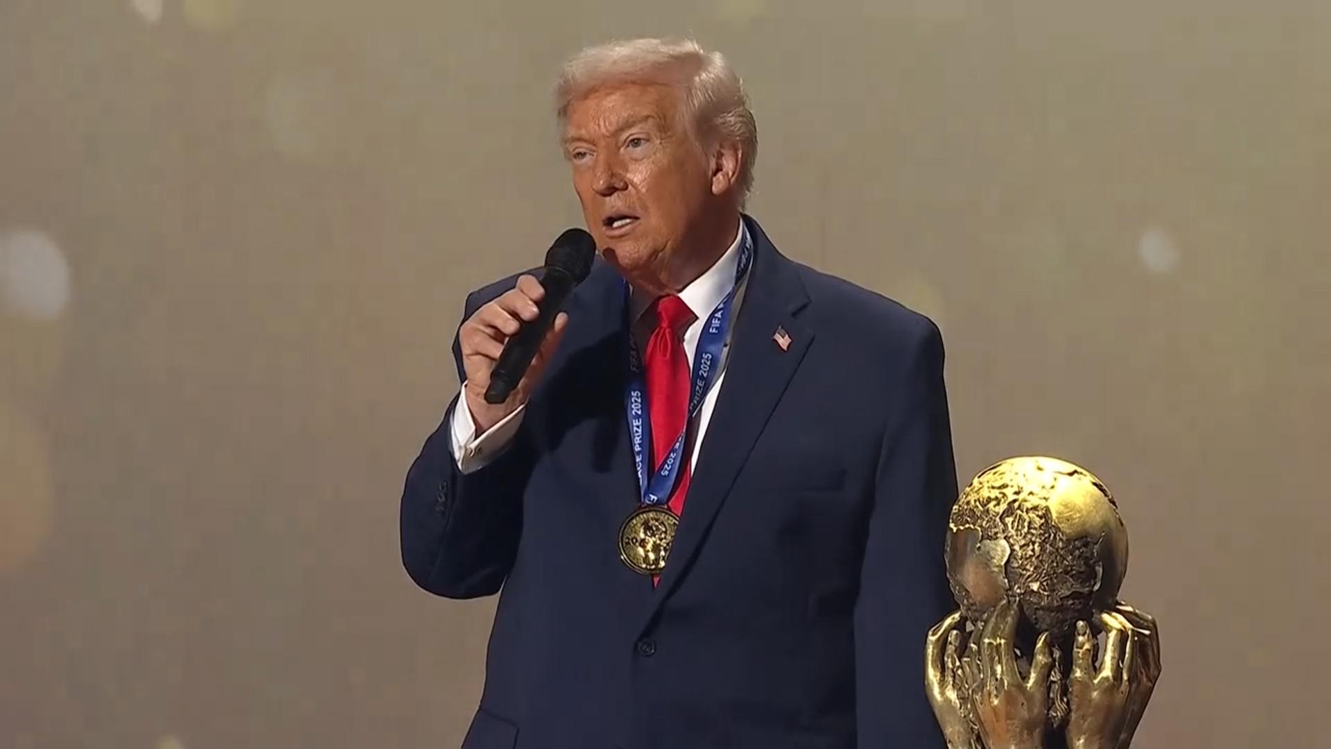 트럼프, 신설 온라인카지노 가입평화상 수상…"큰 영예"