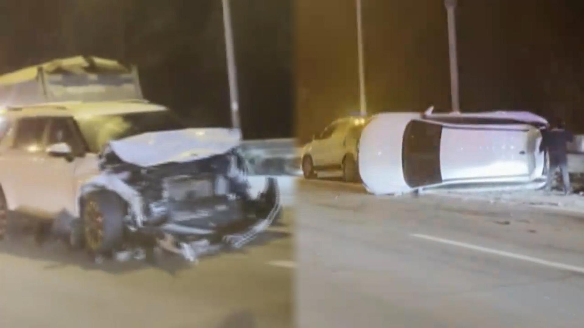 의정부 온라인카지노 불법 유니88 IC 인근 7중 추돌…인명 피해 없어