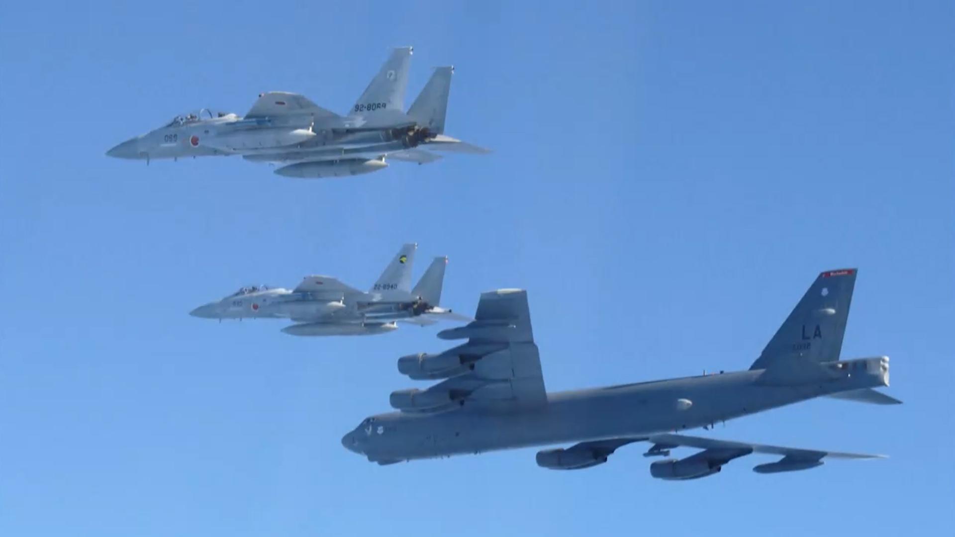 중러 대응해 미일 '맞불' 훈련?…동해 공역에 전투기