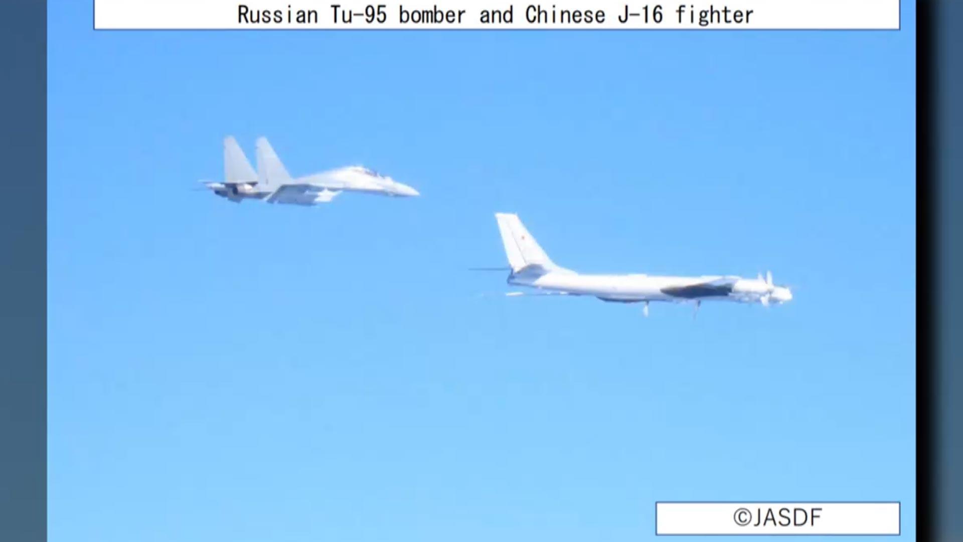 중러 폭격기, 9일 도쿄 방향으로 비행…"능력 과시 의도"