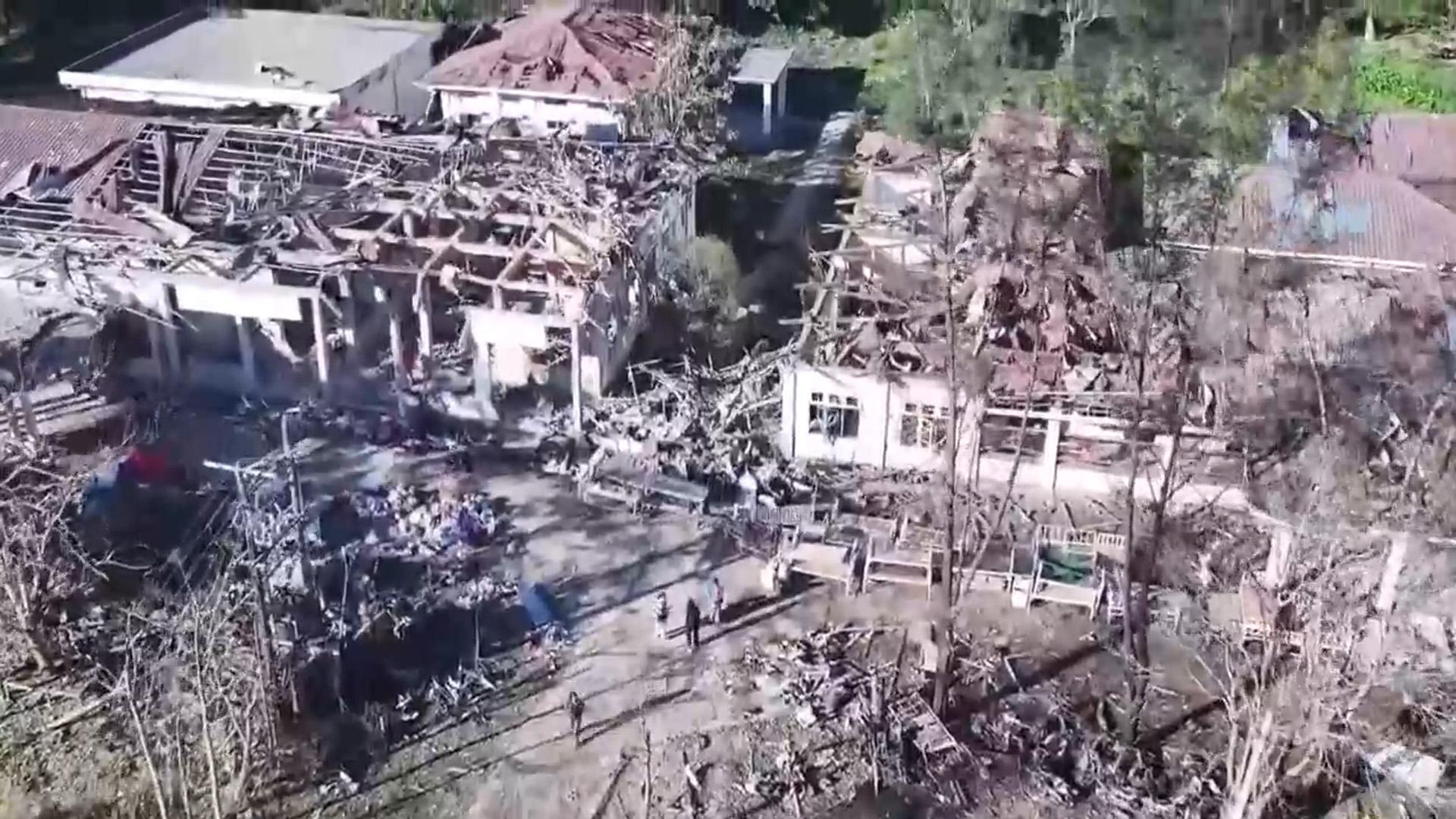 미얀마, 자국 병원 폭격 인정…"무장단체 거점"