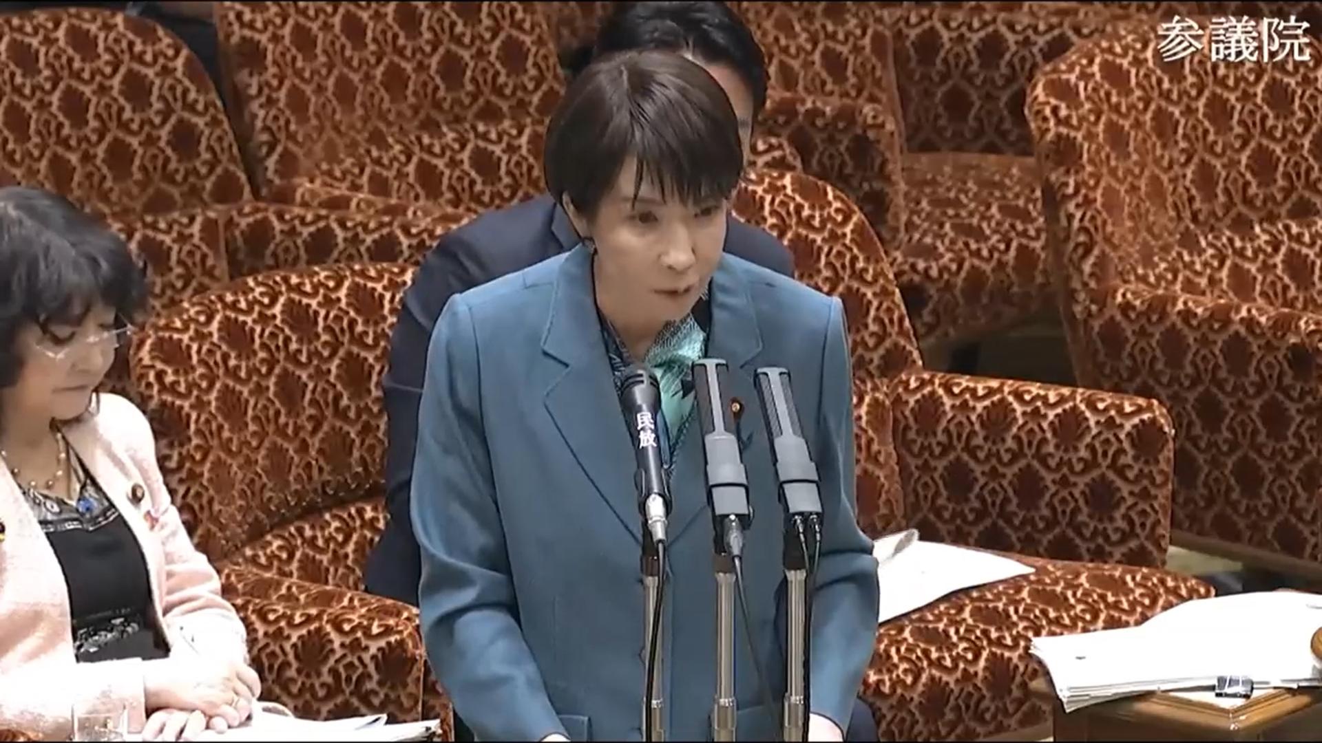 다카이치 "대만 발언, 정부입장 넘은 것 반성"