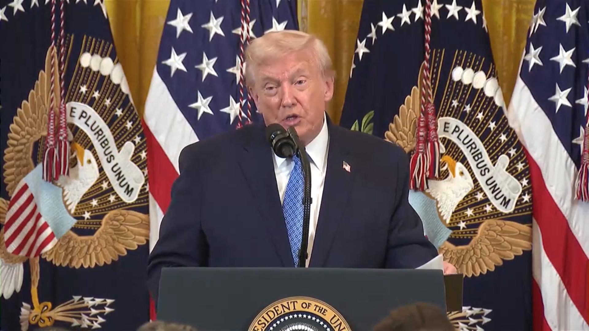 트럼프, GDP 호조에도 "연준이 금리 인하해야"