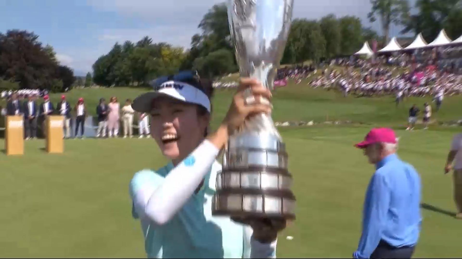 LPGA 투어 1위 온라인 카지노 합법 국가…그레이스 김 '역전 우승'
