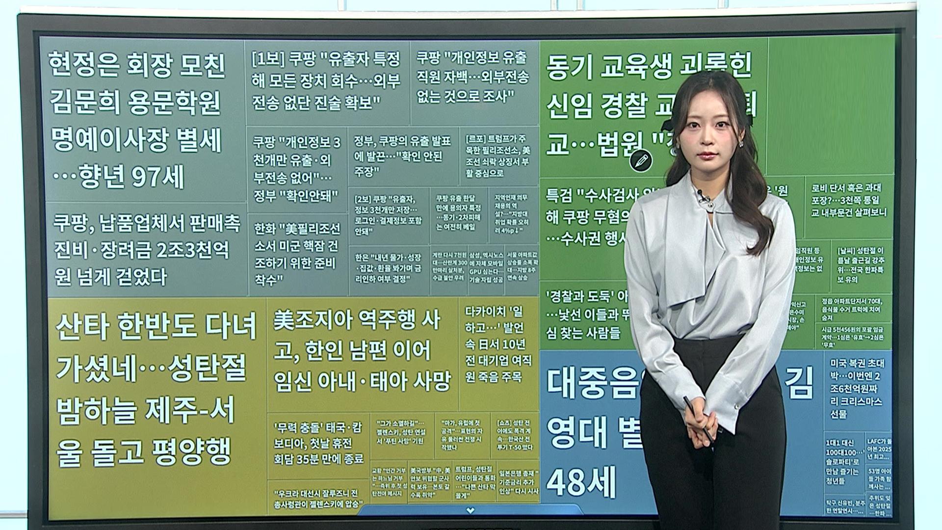 [이 시각 핫뉴스] '2.6조' 성탄 선물…미국 파워볼 복권 당첨자 나와 外