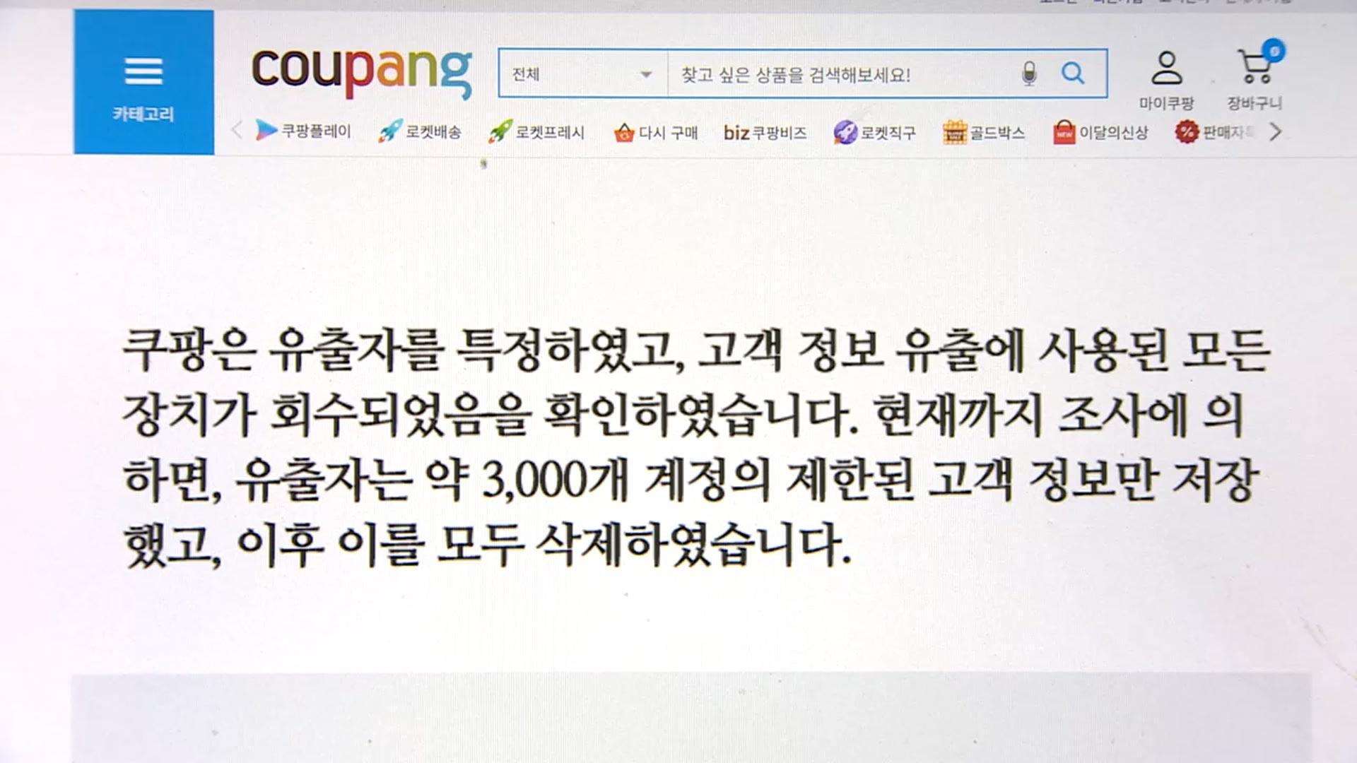 '자체 조사' 곳곳 의문점…쿠팡 "정부 지시로 조사"