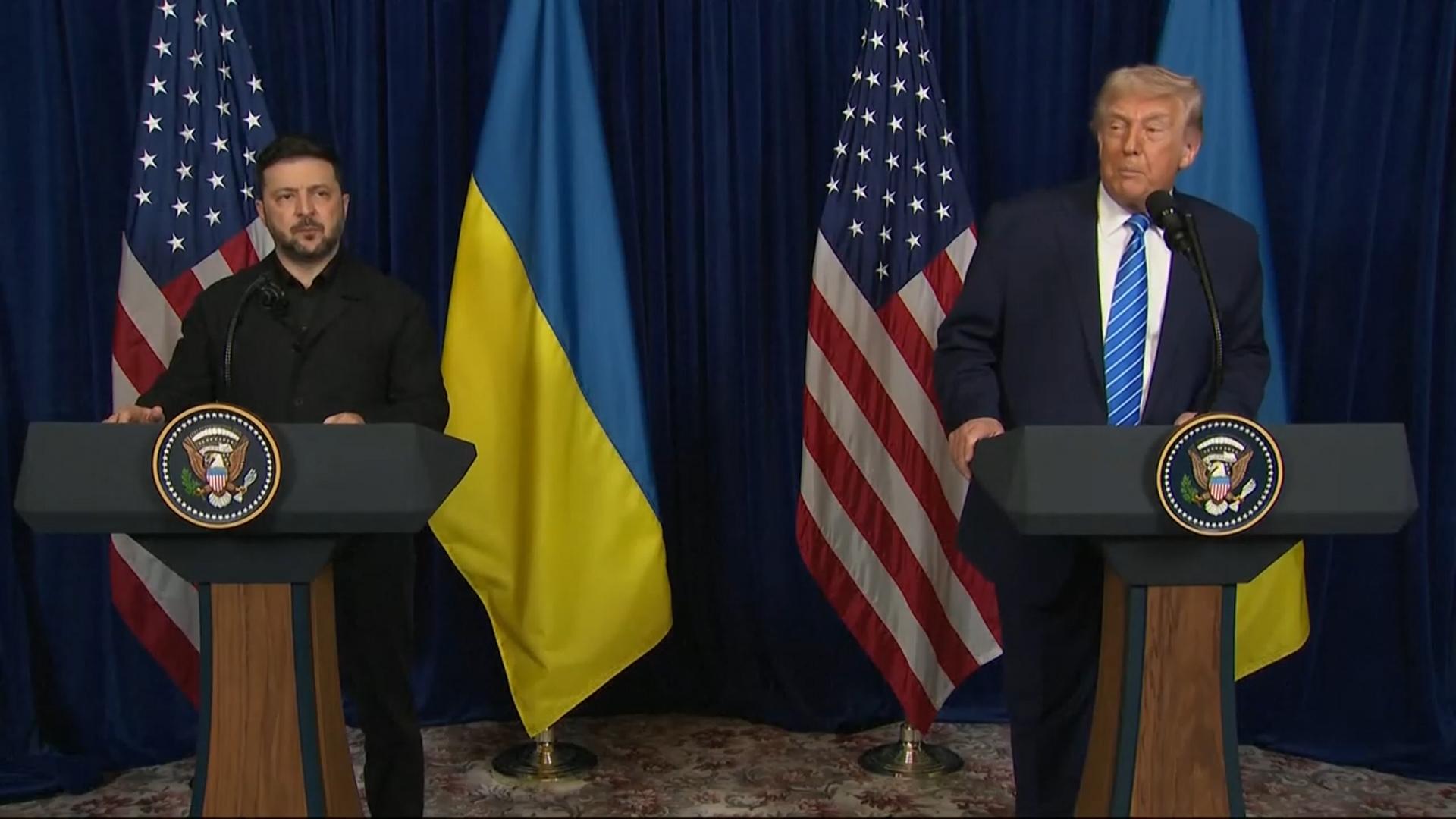 트럼프 "우크라 온라인카지노 벌금 벳무브에 95% 근접…잘 되면 몇주내"